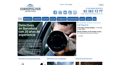 Desktop Screenshot of cosmopolitandetectives.com